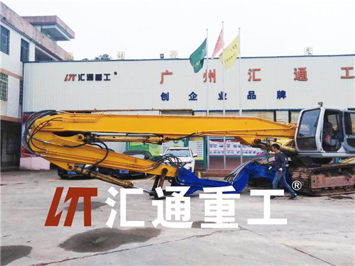 挖掘機(jī)打樁臂、打樁臂、打樁錘、挖掘機(jī)打樁臂廠家