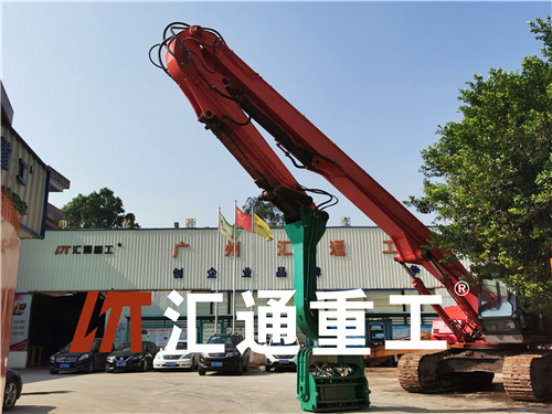 挖掘機(jī)打樁臂、打樁臂、打樁錘、挖掘機(jī)打樁臂廠家
