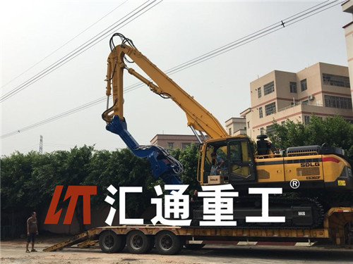 挖掘機(jī)打樁臂、打樁臂、打樁錘、挖掘機(jī)打樁臂廠家